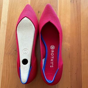 Chili Red Rothy Point | NWOB | W10